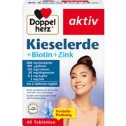 Queisser Pharma DOPPELHERZ KIESELERDE + BIOTIN TABLETTEN