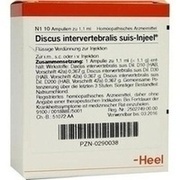 Biologische Heilmittel Heel DISCUS INT SUI INJ OR HEEL AMP, 10 St.