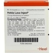 Biologische Heilmittel Heel HEKLA LAVA INJEELE, 10 St.
