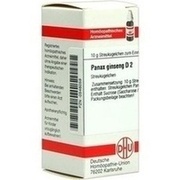 DHU-Arzneimittel PANAX GINSENG D 2 GLOBULI, 10 g