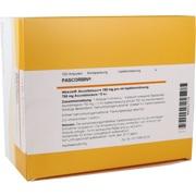 Pascoe PASCORBIN 750 MG ASCORBINS./5ML AMP., 100 x 5 ml Pascoe PASCORBIN 750 MG ASCORBINS./5ML AMP., 100 x 5 ml