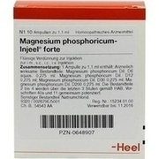 Biologische Heilmittel Heel MAGNESIUM PHOS. INJEELE FORTE, 10 St.