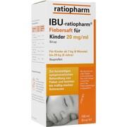 Ratiopharm IBU 2% FIEBERSAFT FUER KINDER