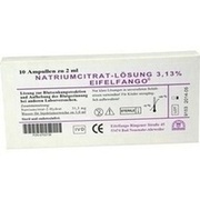 EIFELFANGO NATRIUM CITRICUM 3,13% AMP., 10 x 2 ml