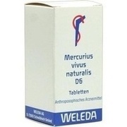 Weleda MERCURIUS VIVUS NAT. D 6 TABLETTEN, 80 St.
