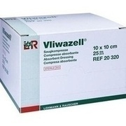 Lohmann & Rauscher VLIWAZELL KOMPRESSEN 10 X 10 CM STERIL