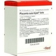 Biologische Heilmittel Heel PLACENTA SUIS INJEELE FORTE, 10 St.