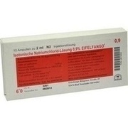 EIFELFANGO ISOTONISCHE NACL 0.9% EIF EIFE AMP, 10 x 2 ml EIFELFANGO ISOTONISCHE NACL 0.9% EIF EIFE AMP, 10 x 2 ml