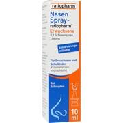 Ratiopharm NASENSPRAY-ratiopharm ERWACHSENE KONS.FR Ratiopharm NASENSPRAY-ratiopharm ERWACHSENE KONS.FR
