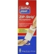 Gothaplast ZIP STRIP WASSERABWEISEND 72X25MM, 8 St.