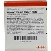 Biologische Heilmittel Heel VISCUM ALBUM INJEELE FORTE, 10 St.