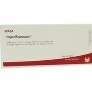 Wala HEPAR STANNUM I AMP., 10 x 1 ml