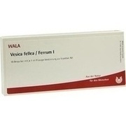 Wala VESICA FELLEA FERRUM I AMP., 10 x 1 ml