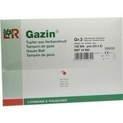 Lohmann & Rauscher GAZIN TUPFER PFLAUM.STERIL 2+3 SCHUTZR.O Lohmann & Rauscher GAZIN TUPFER PFLAUM.STERIL 2+3 SCHUTZR.O
