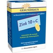 Wörwag Pharma ZINK 10 + C BRAUSETABLETTEN, 20 St.