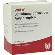 Wala BELLADONNA E FRUCTIBUS AUGENTROPFEN, 30 x 0,5 ml