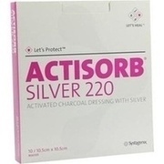 kohlpharma ACTISORB 220 SILVER 10,5X10,5 CM STERIL KOMPR. kohlpharma ACTISORB 220 SILVER 10,5X10,5 CM STERIL KOMPR.
