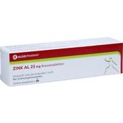 ALIUD Pharma ZINK AL 25 MG BRAUSETABLETTEN, 20 St.