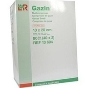 Lohmann & Rauscher GAZIN KOMPRESSEN 10X20CM 12FACH STERIL