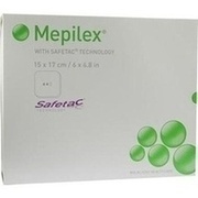 Mölnlycke MEPILEX 15X17CM VERBAND, 5 St.