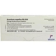 Weleda ACONITUM NAPELLUS RH D 30 AMP., 8 x 1 ml