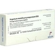 Weleda ARGENTUM METALLICUM PRAEP. D 20 AMP., 8 St.