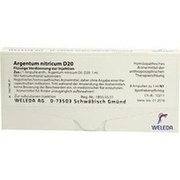Weleda ARGENTUM NITRICUM D 20 AMP., 8 x 1 ml