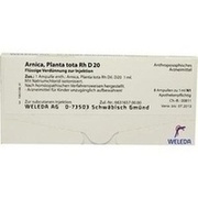 Weleda ARNICA PLANTA TOTA RH D 20 AMP., 8 x 1 ml