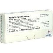 Weleda ARNICA/LEVISTICUM D 6 COMP. AMP., 8 x 1 ml