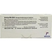 Weleda ARNICA RH D 20 AMP., 8 x 1 ml
