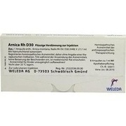Weleda AG ARNICA RH D 30 AMP., 8 x 1 ml