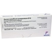 Weleda AURUM METALLICUM PRAEP. D 10 AMP., 8 St.