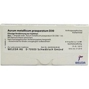 Weleda AURUM METALLICUM PRAEP. D 30 AMP., 8 St.