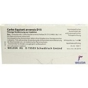 Weleda CARBO EQUISETI ARVENSIS D 15 AMP., 8 x 1 ml