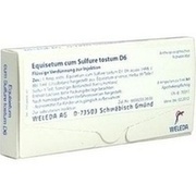 Weleda EQUISETUM CUM SULF. TOST. D 6 AMP., 8 x 1 ml