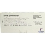 Weleda FERRUM SIDEREUM COMP. AMP., 8 x 1 ml