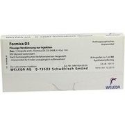 Weleda FORMICA D 3 AMP., 8 x 1 ml