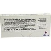 Weleda KALIUM ACETIC. COMP. D 6 AMP., 8 x 1 ml