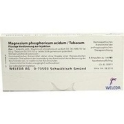 Weleda MAGNESIUM PHOS. ACIDUM / TABACUM AMP., 8 x 1 ml