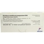 Weleda PLUMBUM MET. PRAEP. D 30 AMP., 8 x 1 ml