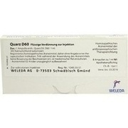 Weleda AG QUARZ D 60 AMP., 8 x 1 ml