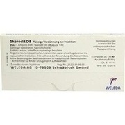 Weleda SKORODIT D 8 AMP., 8 x 1 ml