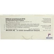 Weleda AG STIBIUM ARSENICOSUM D 15 AMPULLEN