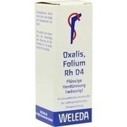 Weleda OXALIS FOLIUM RH D 4 DIL., 20 ml
