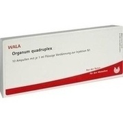 Wala ORGANUM QUADRUPLEX AMP., 10 x 1 ml