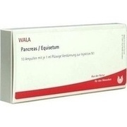 Wala PANCREAS/ EQUISETUM AMP., 10 x 1 ml