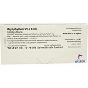 Weleda BRYOPHYLLUM 5% 1 ML AMP., 8 x 1 ml