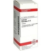 DHU-Arzneimittel CALCIUM FLUORATUM D 6 TABLETTEN, 80 St.