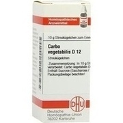 CARBO VEGETABILIS D 12 GLOBULI, 10 g (PZN01763929)