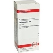 DHU-Arzneimittel GELSEMIUM D 6 TABLETTEN, 80 St.